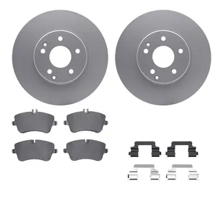 R1 Concepts WDTH1-63033 Brake Rotors - Carbon Coated W/ Euro Ceramic Pads & Hdw